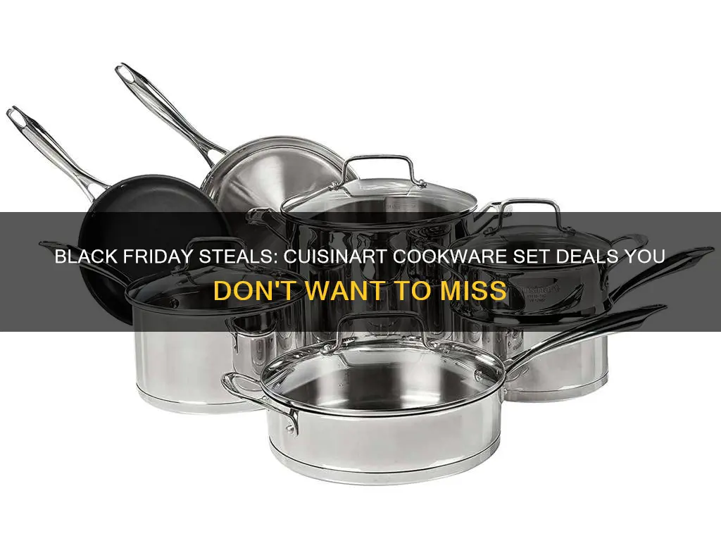 cuisinart cookware set black friday