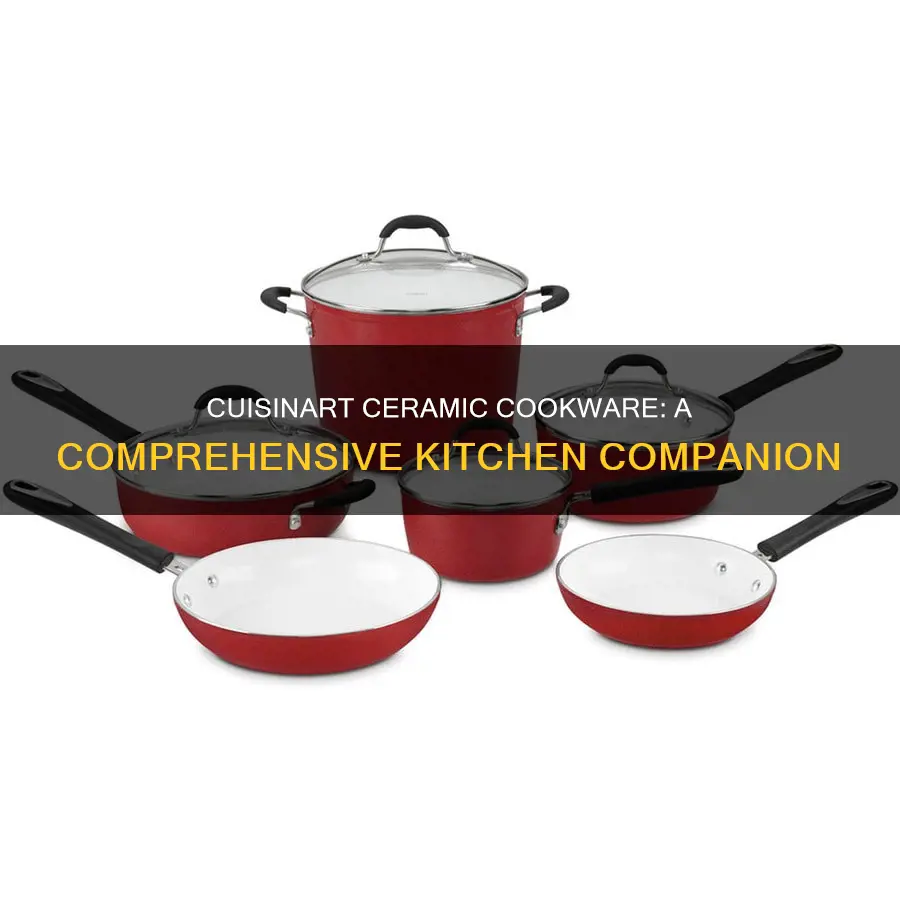 cuisinart cookware set ceramic