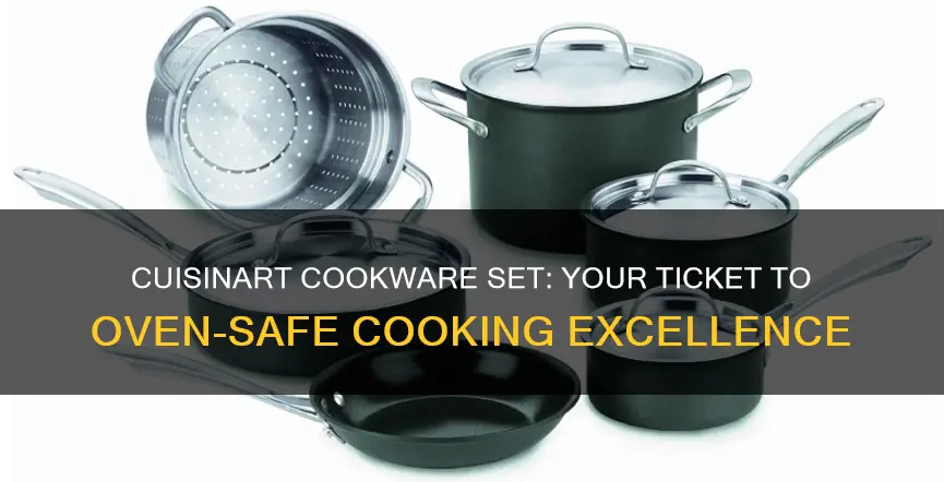 cuisinart cookware set oven safe