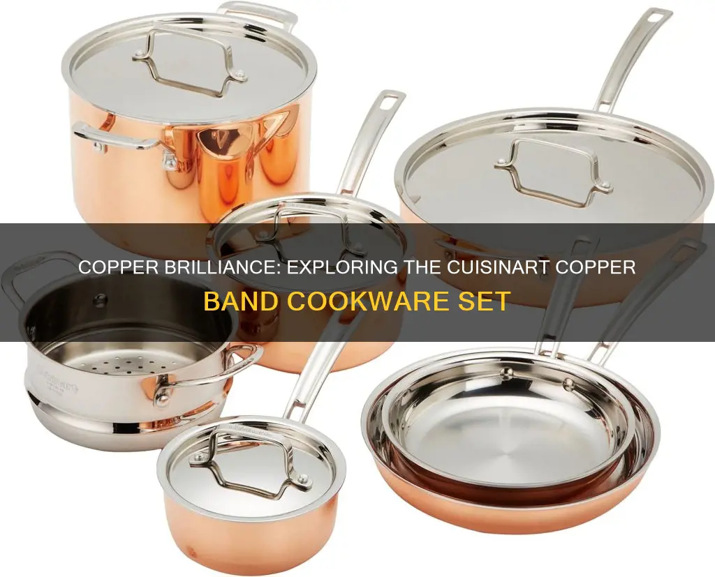 cuisinart copper band cookware set