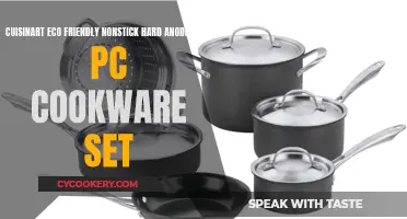 Cuisinart's Eco-Friendly Nonstick Hard Anodized Cookware Set: A Sustainable Kitchen Essential