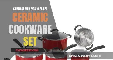 Cuisinart's Vibrant Red Ceramic Cookware Set: A Kitchen Revolution