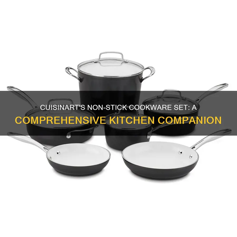 cuisinart elements pro 10 pc induction non stick cookware set