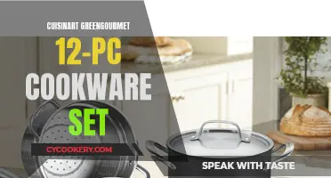 Cuisinart GreenGourmet Cookware Set: Sustainable, Non-Stick, and Stylish