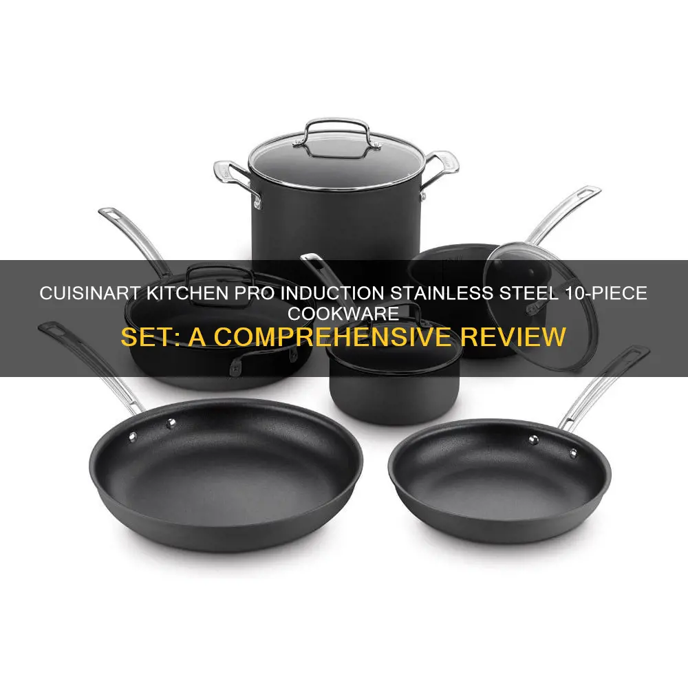 cuisinart kitchen pro induction stainless steel 10-piece cookware set reviews