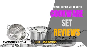 Cuisinart MCP-12N Multiclad Pro Cookware Set: A Comprehensive Review