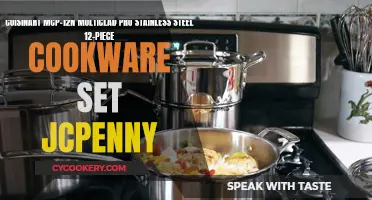 The Ultimate Kitchen Companion: Cuisinart's MCP-12N Multiclad Pro Stainless Steel Cookware Set