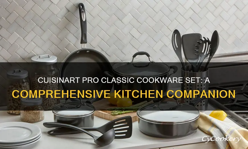 cuisinart pro classic 10 piece hard anodized cookware set reviews