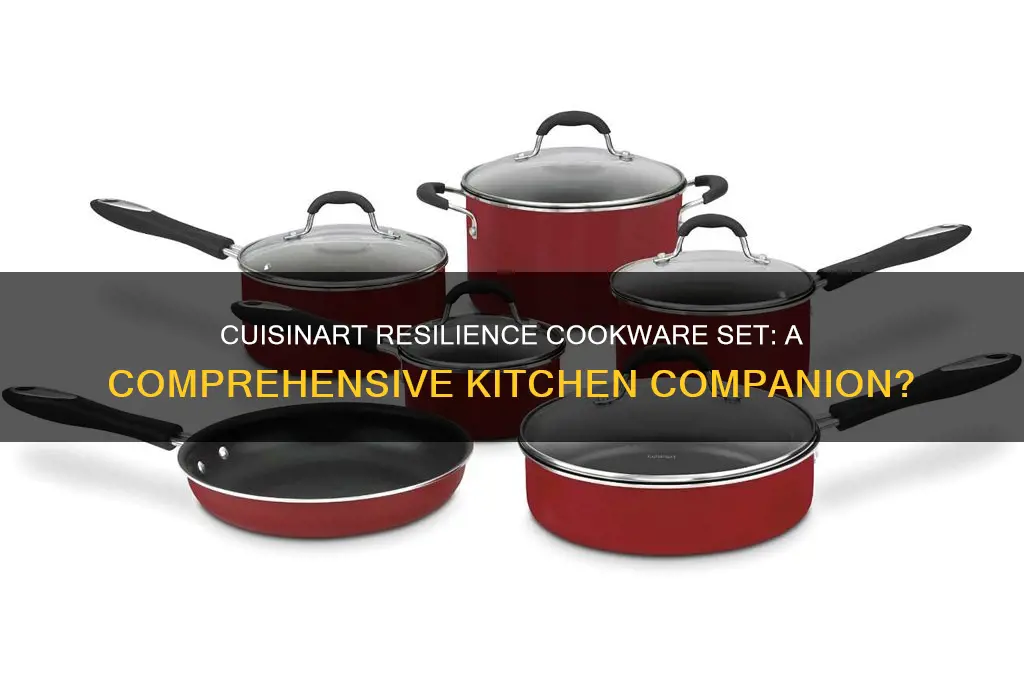 cuisinart resilience cookware set 12 pc reviews