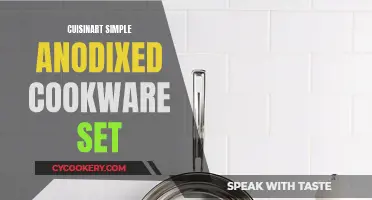 Cuisinart's Simple Anodized Cookware Set: A Comprehensive Kitchen Companion