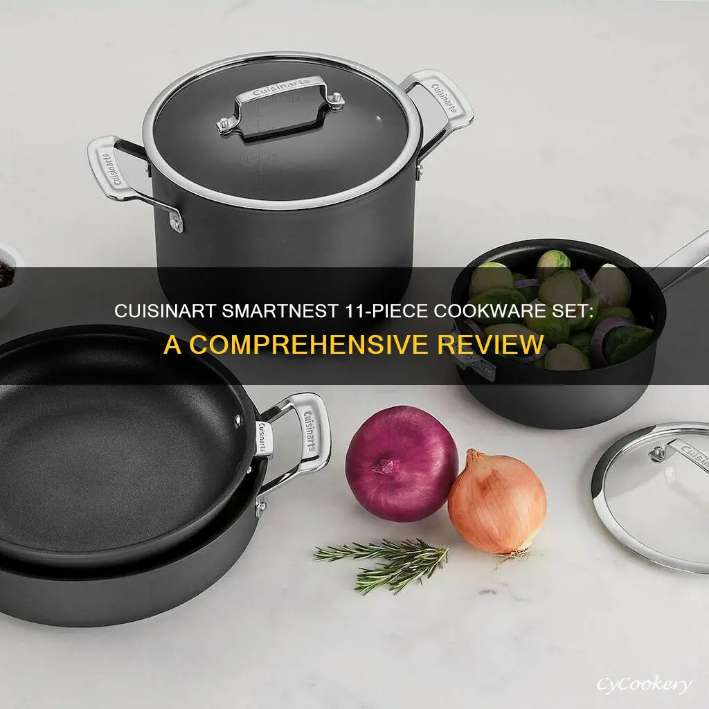 cuisinart smartnest 11-piece cookware set reviews