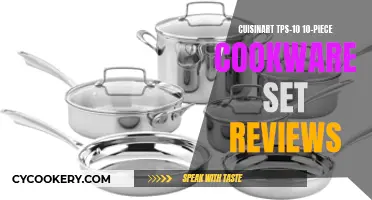 Cuisinart TPS-10 10-Piece Cookware Set: A Comprehensive Review