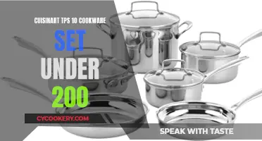 Cuisinart TPS-10: Affordable Quality Cookware Set