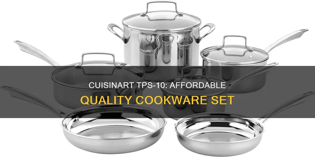 cuisinart tps 10 cookware set under 200