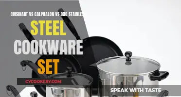 The Battle for the Best Stainless Steel Cookware: Cuisinart, Calphalon, and Oxo Face Off