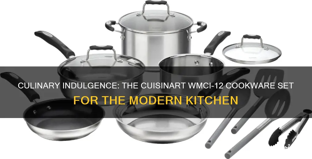 cuisinart wmci 12 12 piece clad induction cookware set