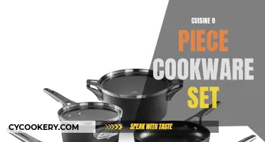 Crafting Culinary Creations: The Cuisine 8-Piece Cookware Set