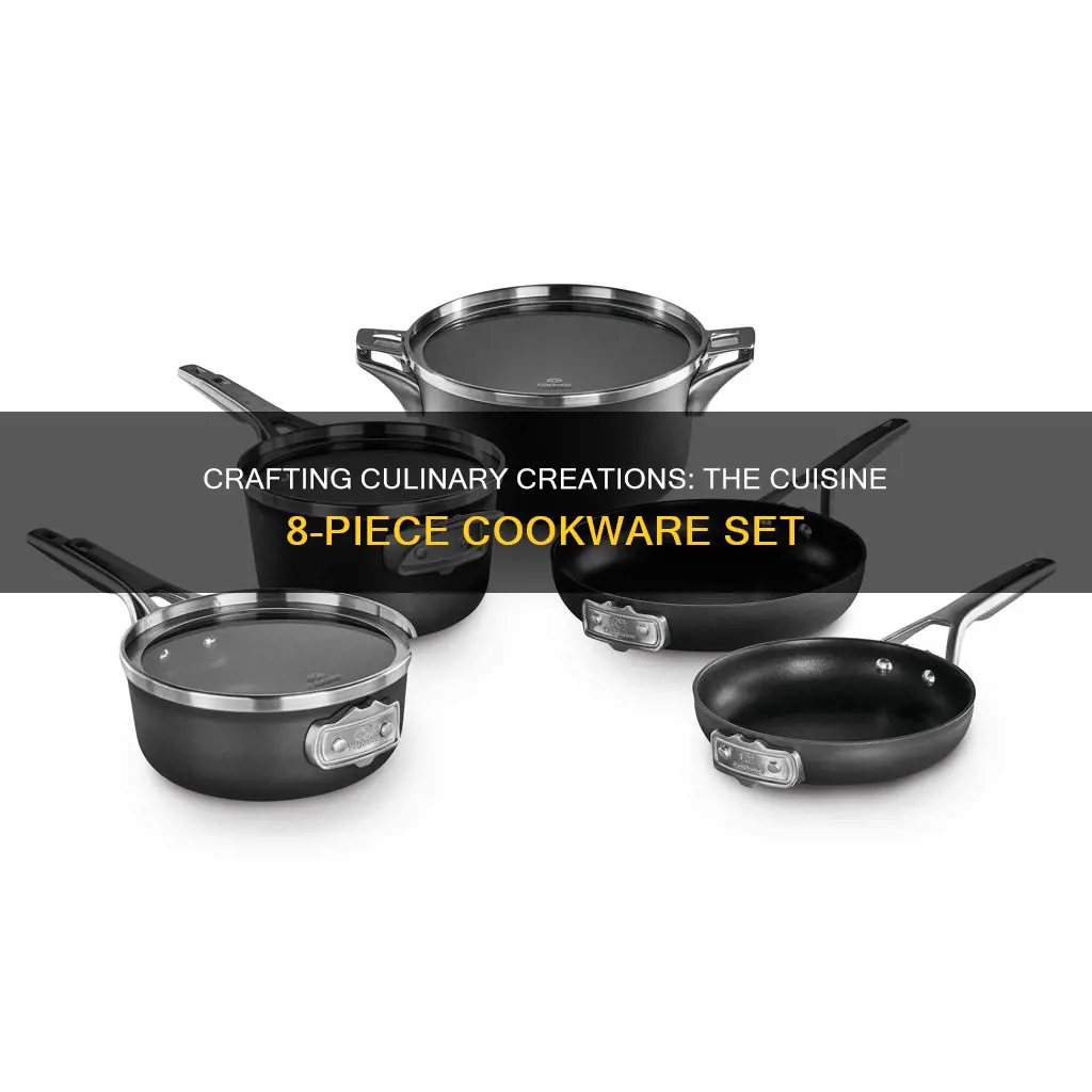 cuisine 8 piece cookware set