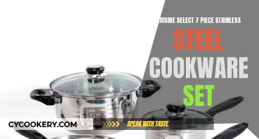 Stainless Steel Cookware: A Comprehensive Set for Culinary Creations