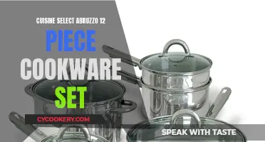 Abundant Abruzzo: 12-Piece Cookware Set for Culinary Exploration