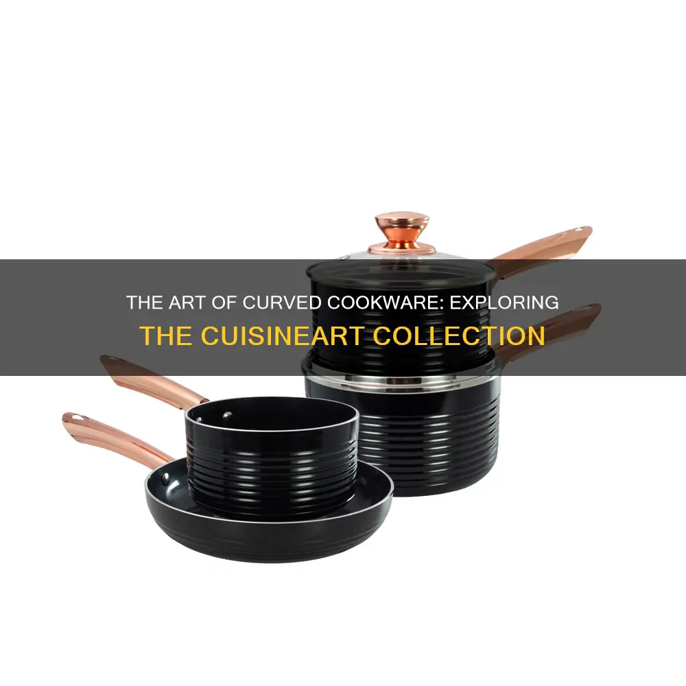 cuisineart curved cookware set