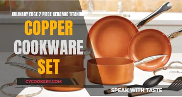 Copper Chic: Elevating Your Kitchen with the Culinary Edge Ceramic Titanium Cookware Set