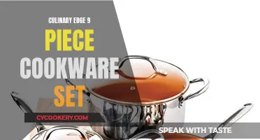 The Culinary Edge 9-Piece Cookware Set: A Comprehensive Kitchen Companion