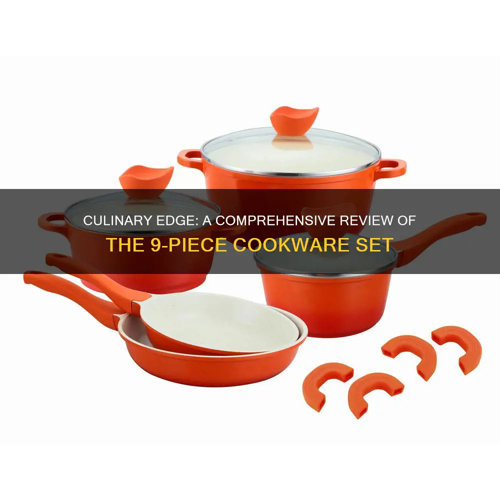 culinary edge cookware set 9 pc reviews