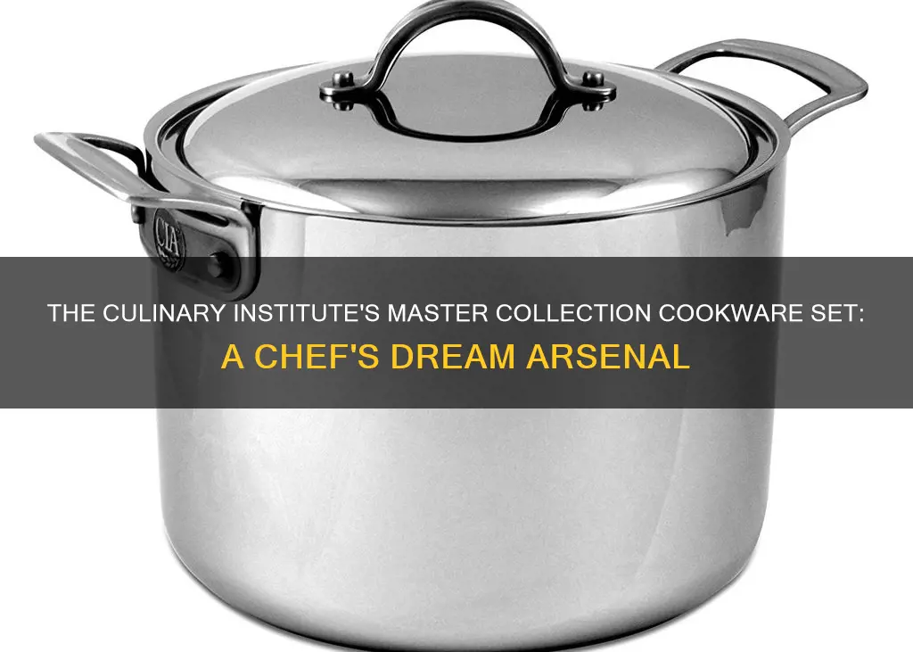 culinary institute master collection cookware set