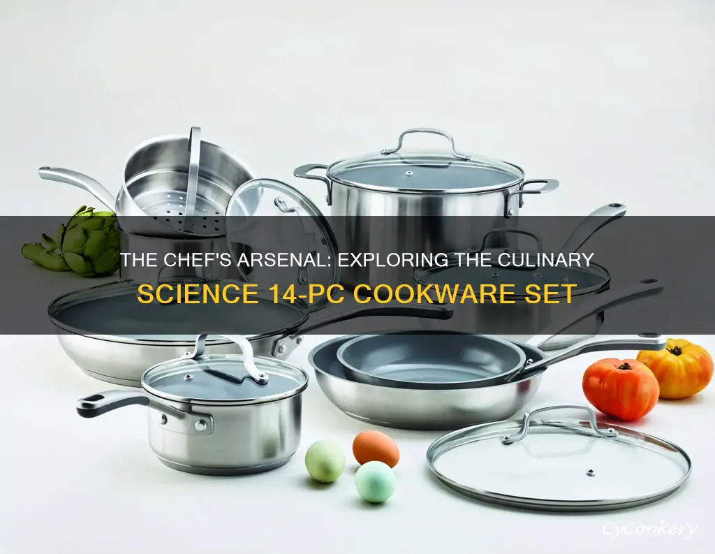 culinary science 14-pc cookware set