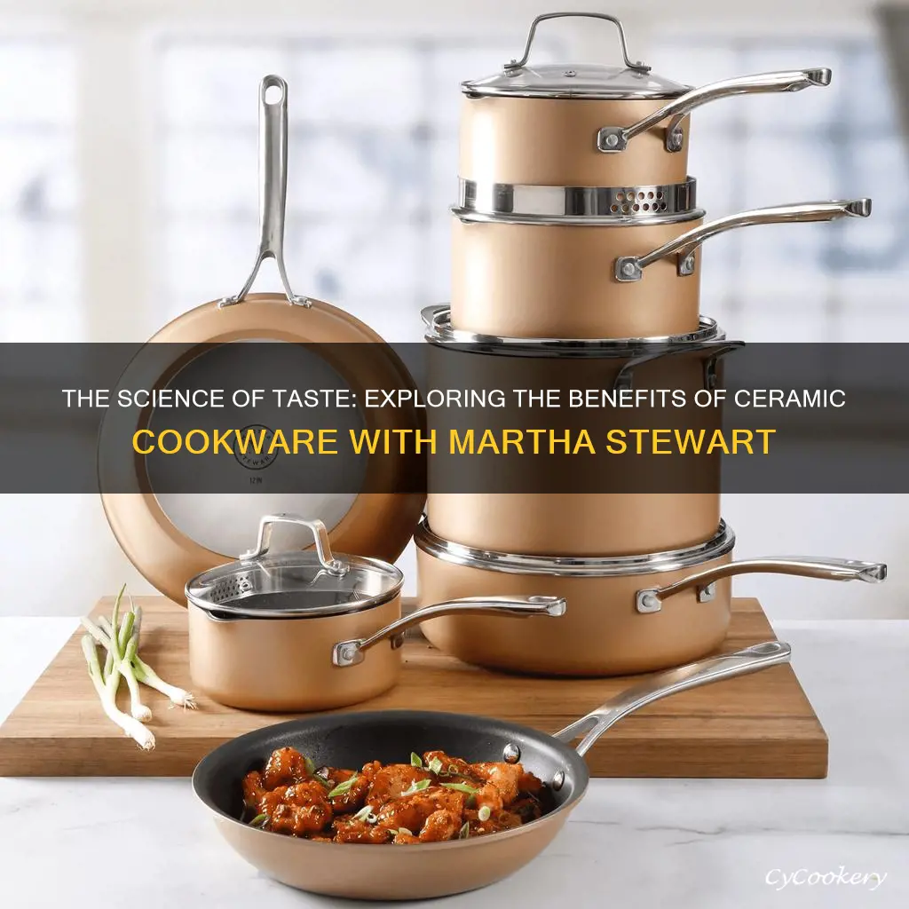 culinary science martha stewart ceramic cookware sets