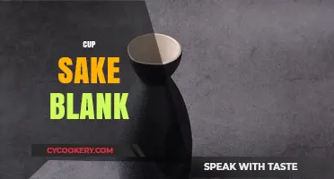 Cup Sake Blank: Unveiling the Art of Minimalist Sake Enjoyment