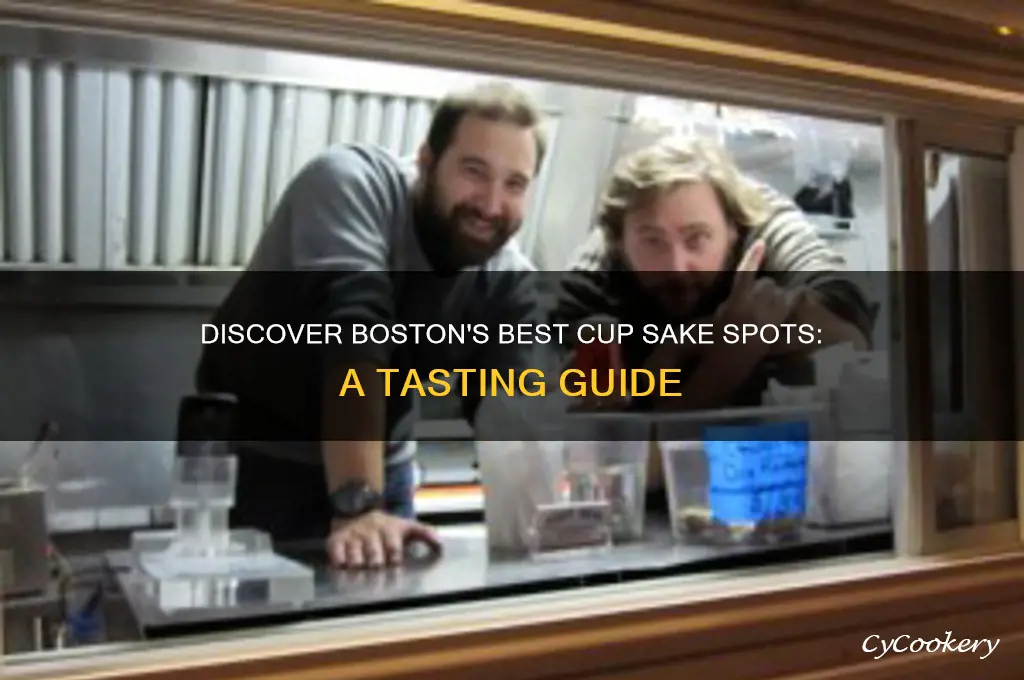 cup sake boston