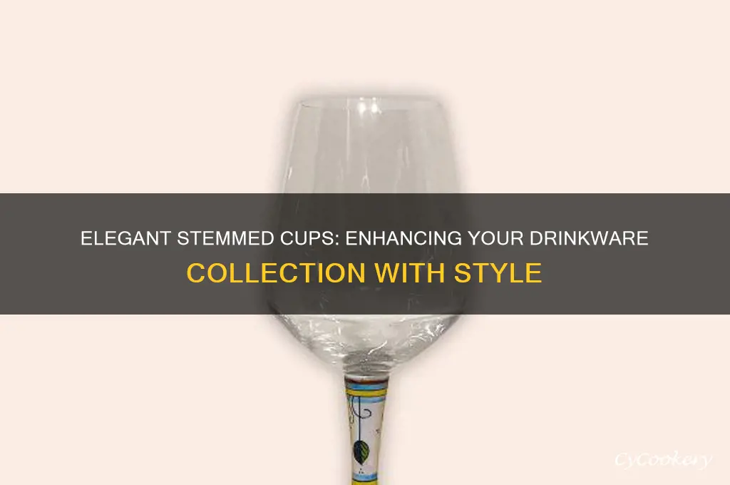 cup with stem