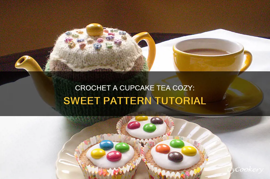 cupcake tea cozy crochet pattern