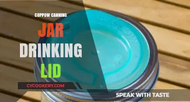 Cuppow Canning Jar Lid: Eco-Friendly, Versatile, and Leak-Proof Drinking Solution
