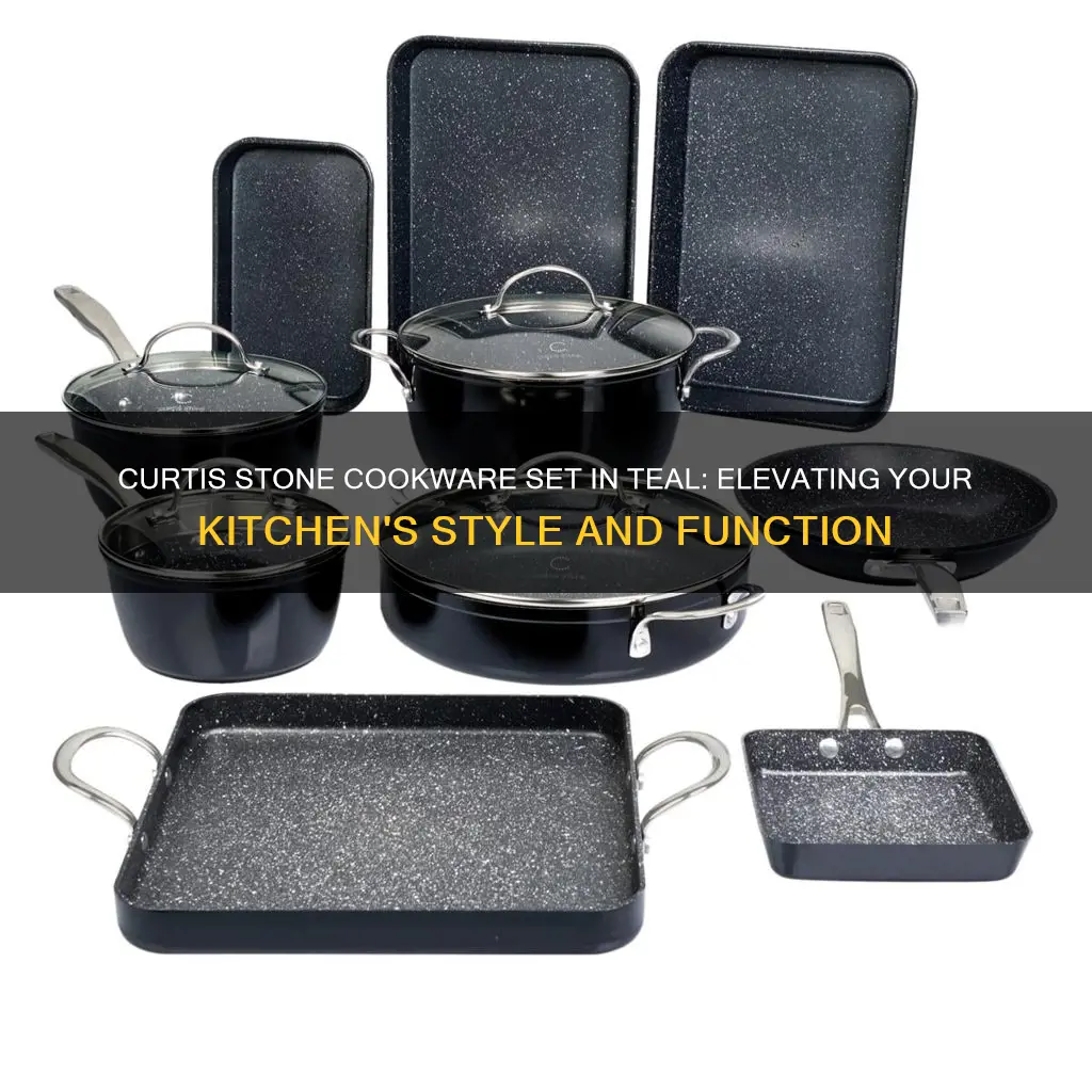 curtis stone cookware set teal