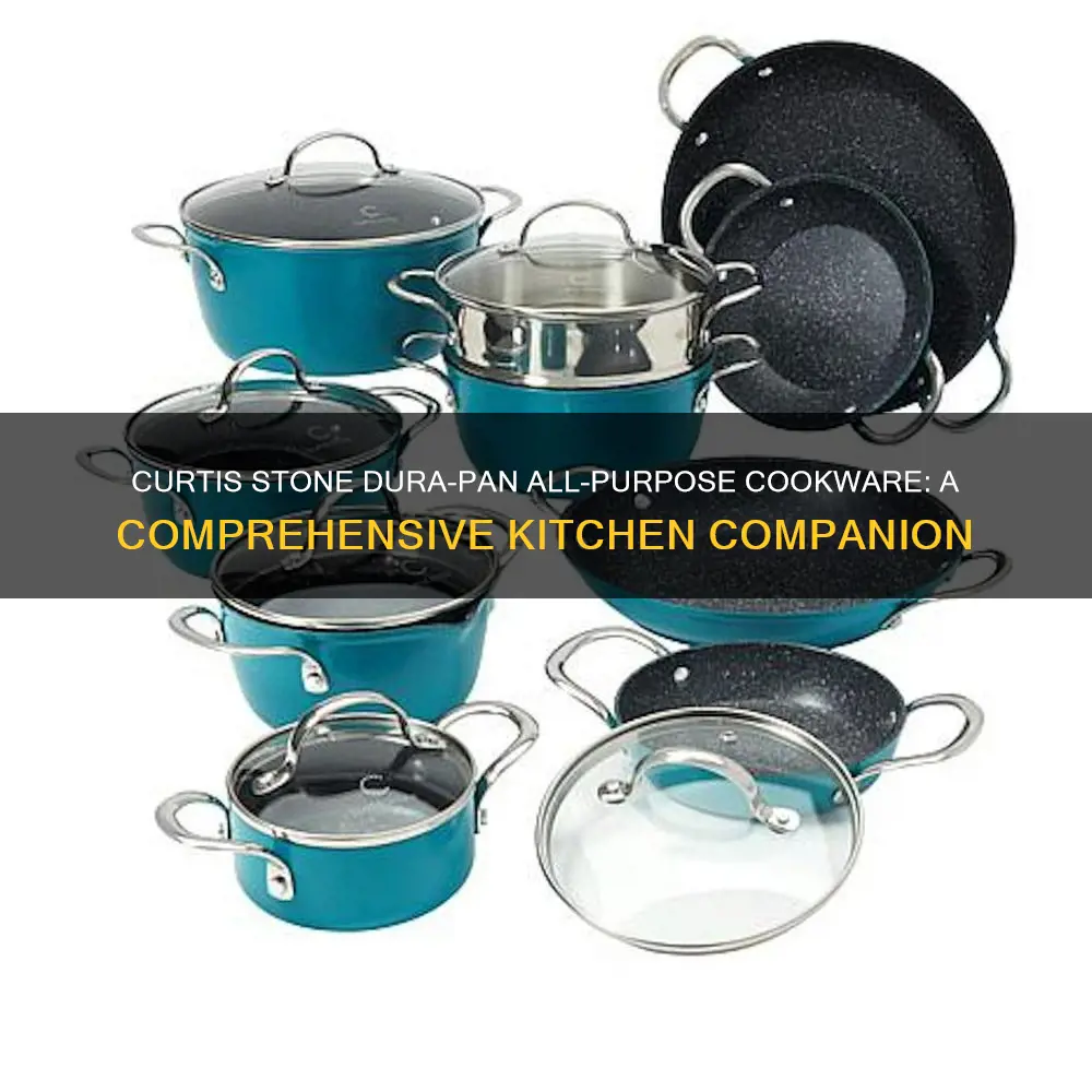 curtis stone dura-pan all-purpose cookware set model 680-542