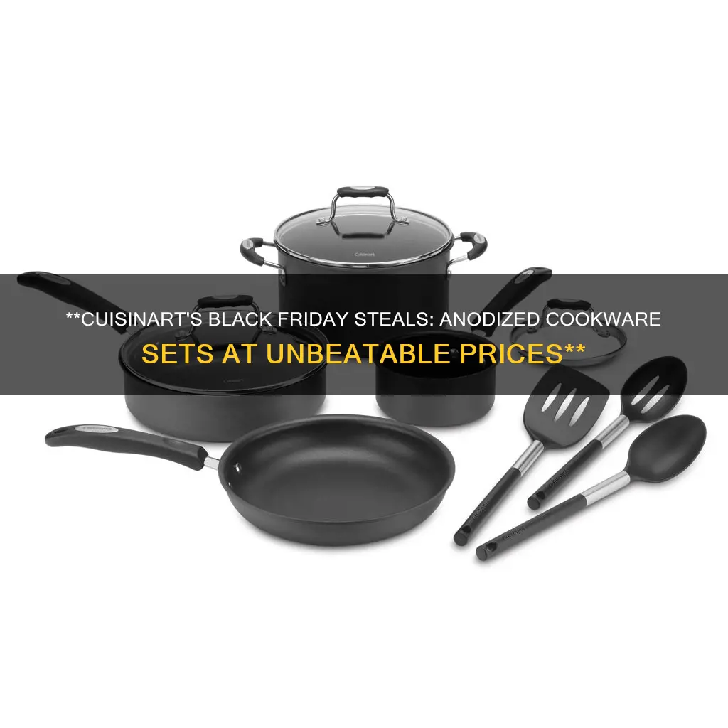 cussinart hard anodized cookware set black friday deals