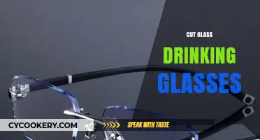 Elegant Cut Glass Drinking Glasses: Enhance Your Table Setting with Style