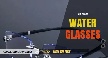 Elegant Cut Glass Water Glasses: Enhance Your Dining Experience