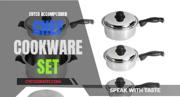 Cutco's Accomplished Chef Cookware Set: Elevating Your Culinary Creations