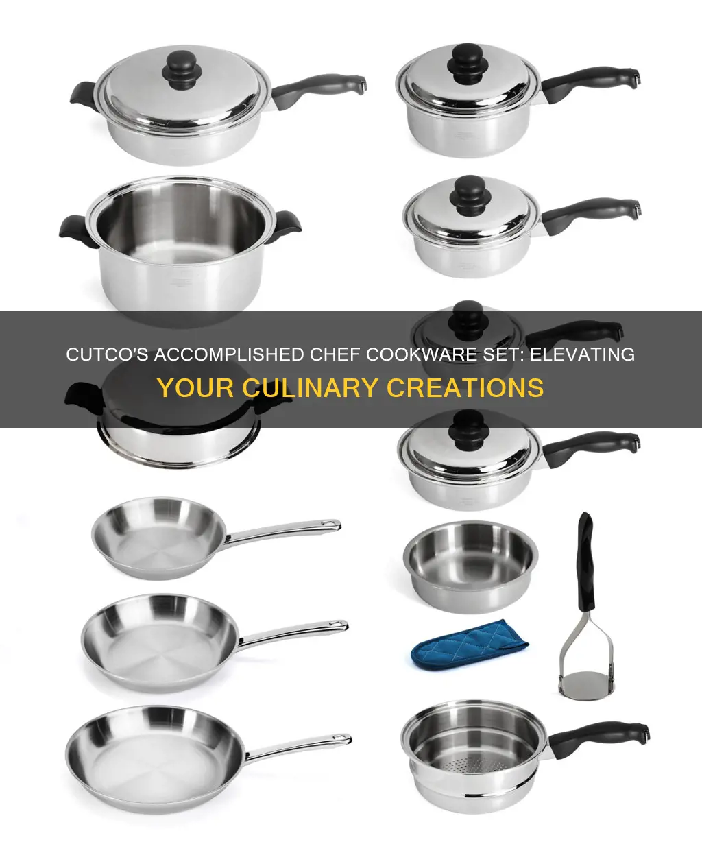 cutco accomplished chef cookware set