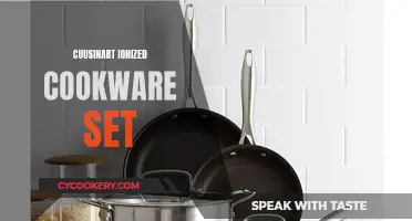 **Cuisinart Ionized Cookware Set: Healthy, Non-Stick Cooking** 