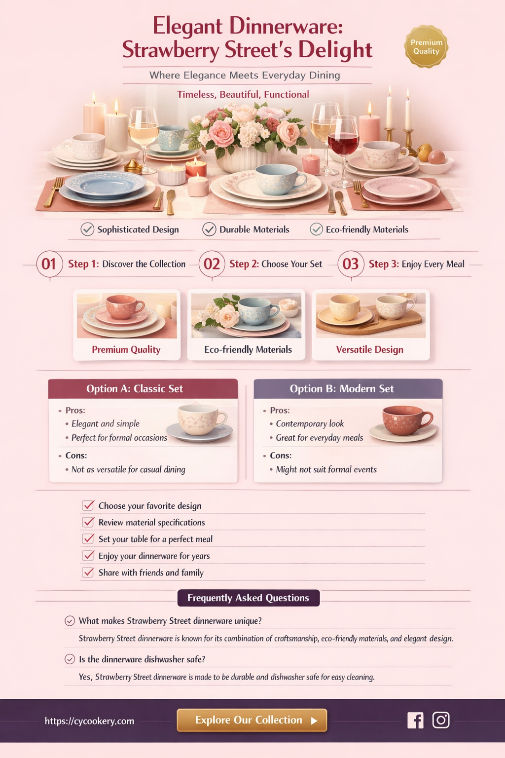 10 strawberry street dinnerware set