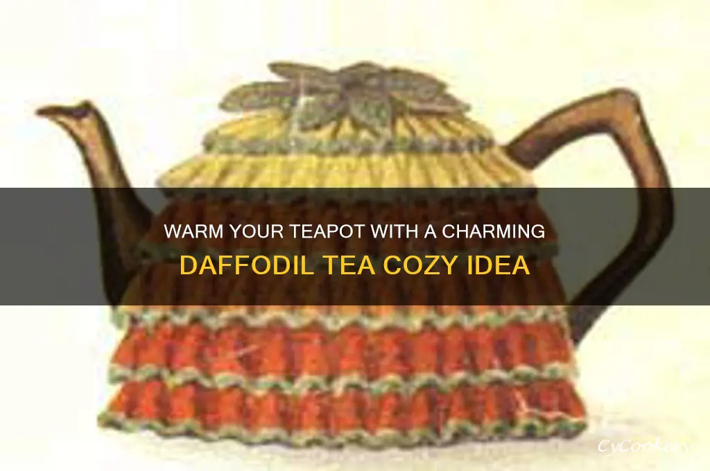 daffodil tea cozy