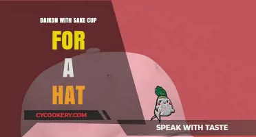 Daikon's Sake Cup Hat: A Whimsical Culinary Creation Unveiled