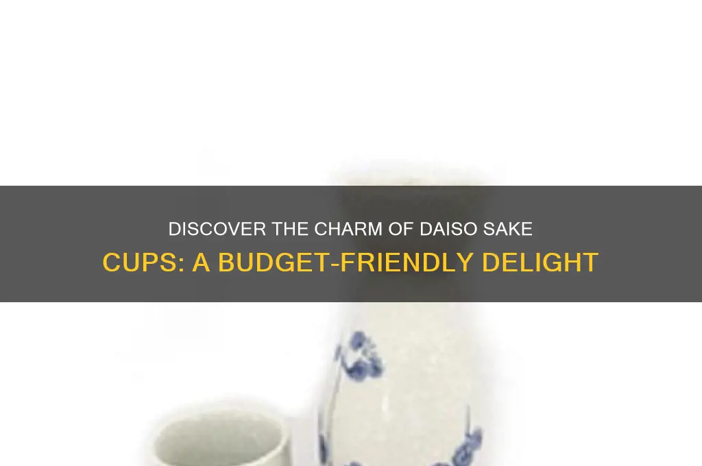 daiso sake cup