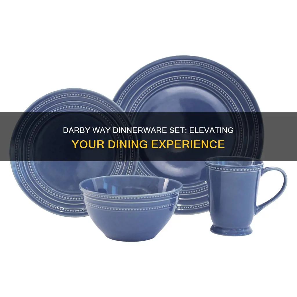 darby way dinnerware set