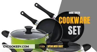 Elegant Eco-Friendly Cookware: Discover the Allure of Dark Green Sets